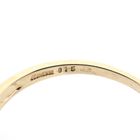 Image 6 of Subtle gold ring with 0.015 ct diamond.