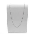 Image 1 of 18K white gold fantasy link chain | 52.5 cm