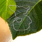 Image 2 of White gold Venetian chain | 43.5 cm