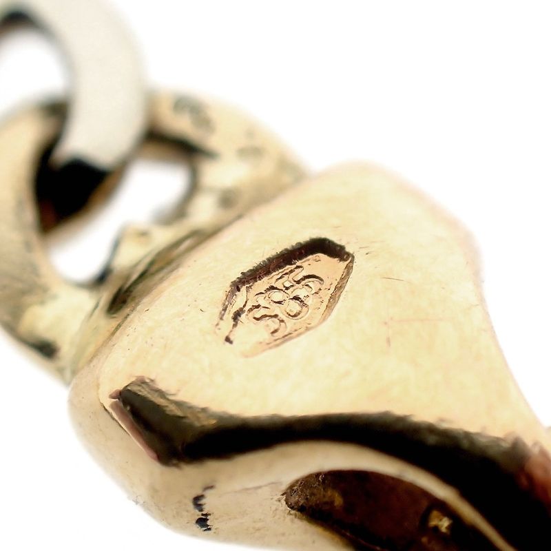 Image 6 of Two-tone gold fantasy link bracelet | 17 cm