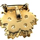 Image 4 of Gold brooch/pendant with diamond; 0.715 ct.