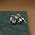 Image 2 of White gold brooch with diamonds; 0.12 ct.