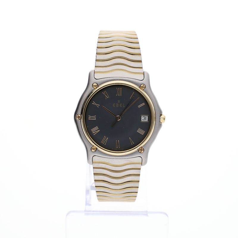 Image 14 of Ebel Classic Wave 1187141; 18k gold/steel watch