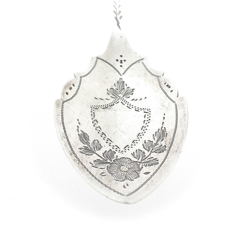 Image 5 of Vintage silver spoon/scoop | English hallmarked