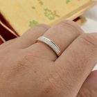 Image 10 of Gold ring with diamond | 0.21 ct.