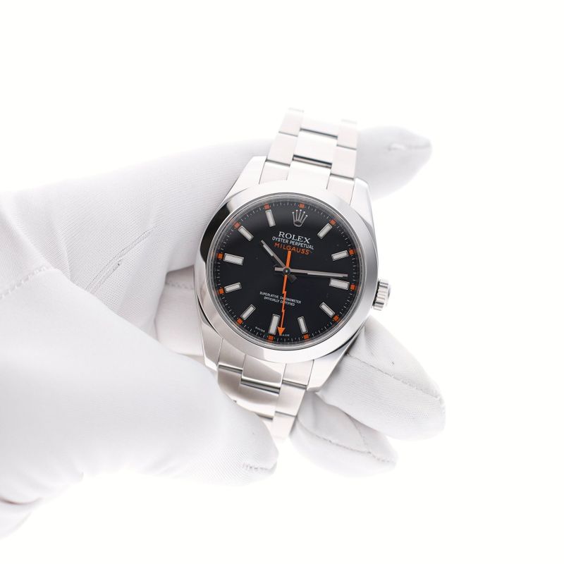 Image 8 of Rolex Milgauss 116400; Automatic Men's Watch