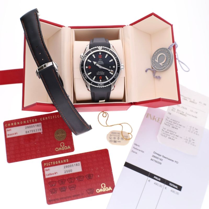 Afbeelding 2 van Omega Seamaster Planet Ocean 45,5mm 2900.51.82; Automatisch Heren Horloge