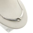 Image 4 of Silver necklace with fixed pendant | 42 cm
