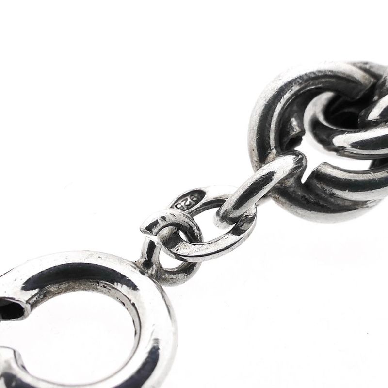 Image 6 of Silver Twisted Link Bracelet