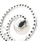 Image 7 of White gold necklace with Tahitian pearl and diamonds; 0.80 ct.