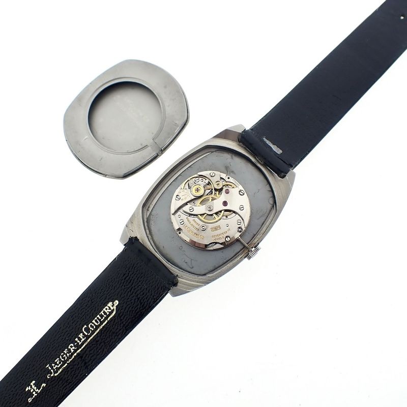 Image 5 of Jaeger LeCoultre Tonneau; Vintage mechanical watch