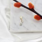 Image 2 of Two-tone fantasy pendant with diamond | 0.03 ct.