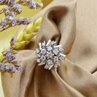 Image 2 of White gold cocktail ring with diamond | 0.5 ct.