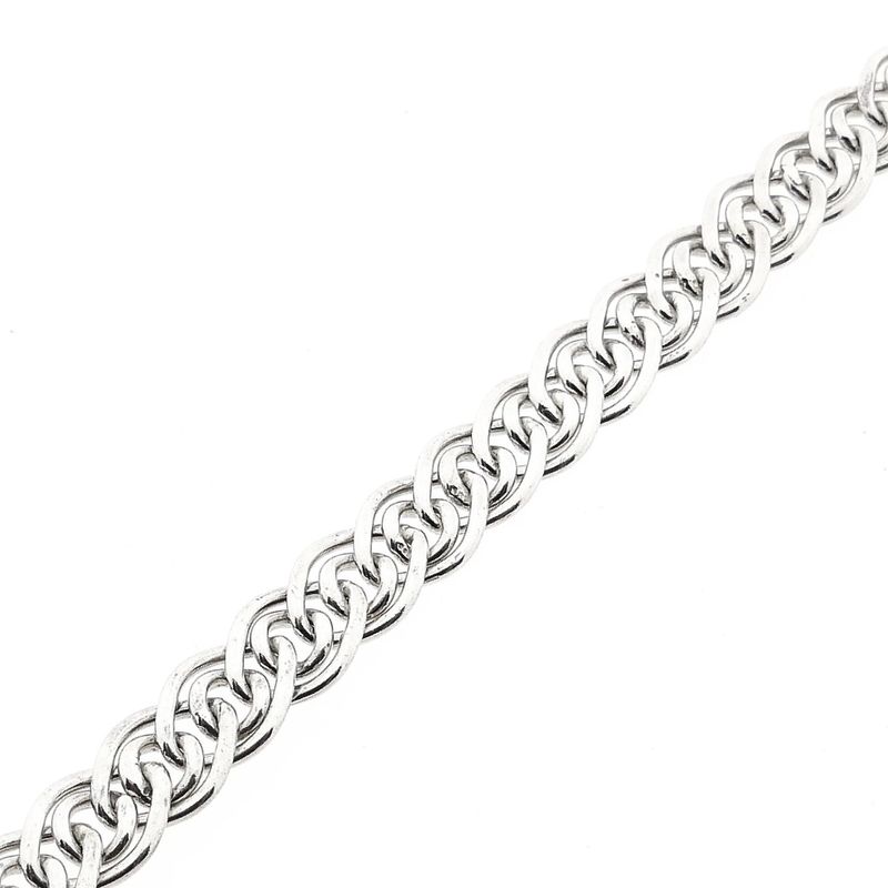 Afbeelding 9 van Zilveren Buddha to Buddha fantasieschakel armband; Nathalie | 18 cm