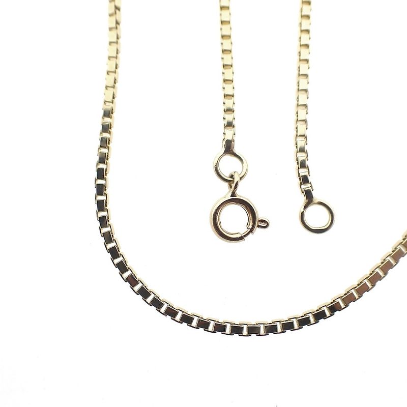 Image 1 of Gold Venetian chain | 61 cm