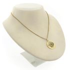 Image 4 of Gold zodiac sign pendant; Cancer