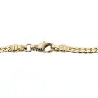 Image 4 of Gold flat gourmet link chain