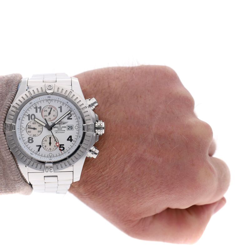Image 8 of Breitling Super Avenger A13370 - Automatic Watch