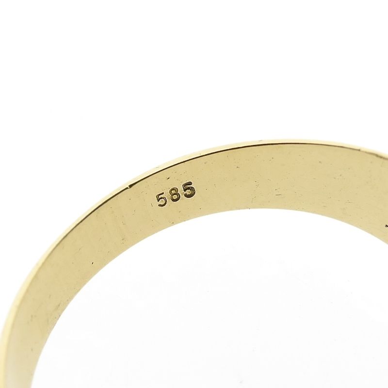 Image 6 of Gold men's signet ring with onyx