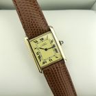 Image 15 of Cartier Tank Vermeil 'Large'; Vintage mechanical watch
