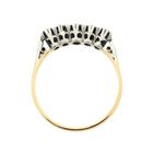 Image 6 of 18-karat two-tone gold ring with 0.065 ct. diamond