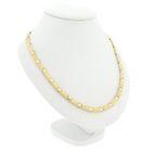 Image 3 of Two-tone gold fantasy link necklace