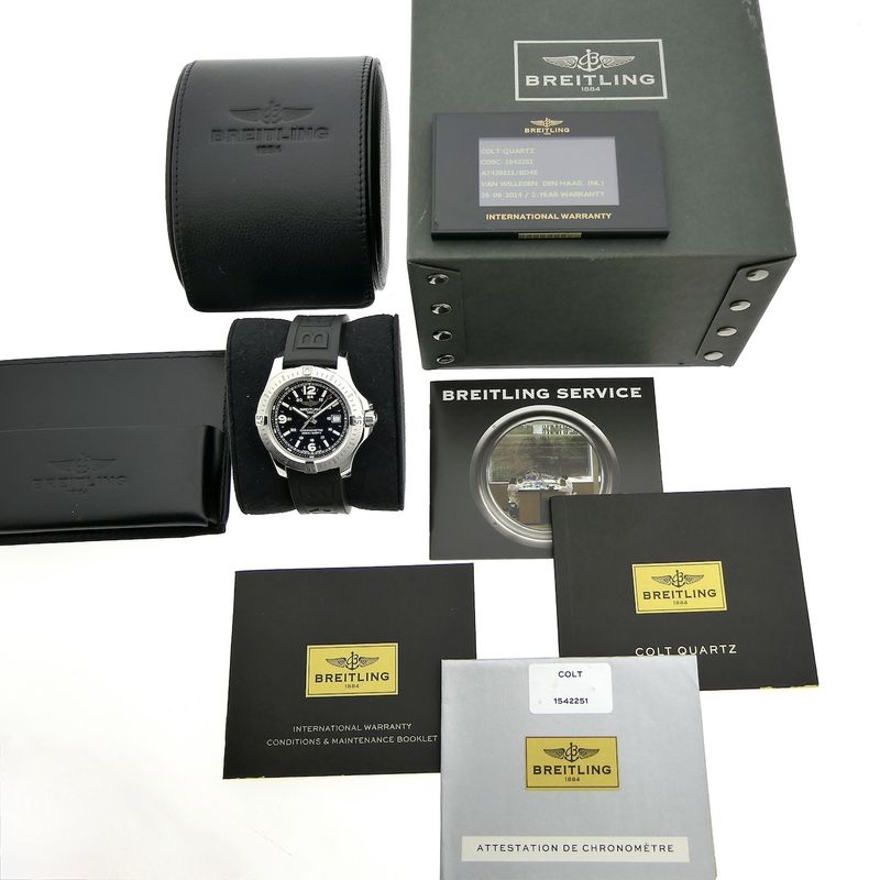 Image 16 of Breitling Colt 44mm A74388; SuperQuartz men's watch