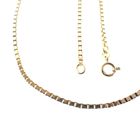 Image 1 of 18K Gold Venetian Link Chain | 62 cm