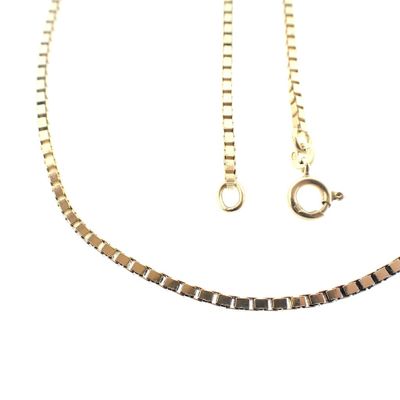 Image 1 of 18K Gold Venetian Link Chain | 62 cm