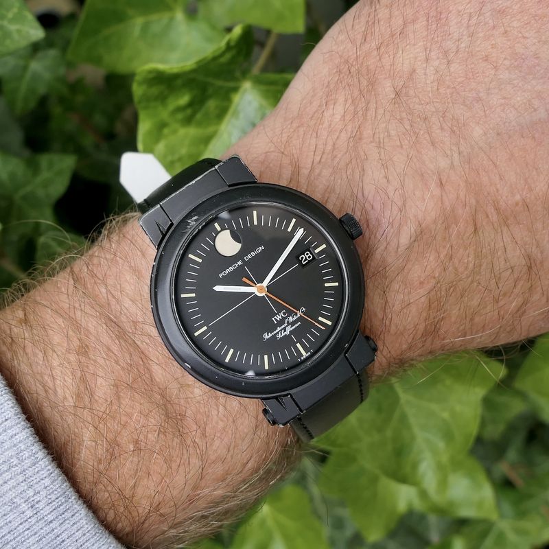 Image 11 of IWC Porsche Design 'Compass' Moonphase IW3551; Automatic men's watch