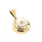 Image 4 of Gold pendant with pearl | Vintage