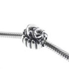 Image 2 of Pandora charm; Silver; Cozy Cat