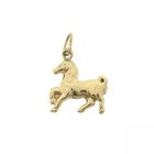 Image 1 of Gold pendant of a horse