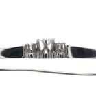 Image 6 of White gold brooch with diamond; 0.31 ct.