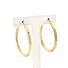 Image 1 of Gold earrings Ø 35.4 mm