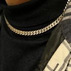 Image 10 of Silver robust gourmet link chain