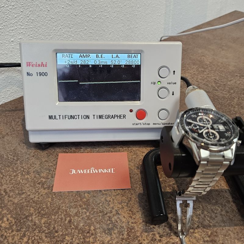 Image 22 of TAG Heuer Carrera Calibre 1887 CAR2A10-5; Chronograph men's watch