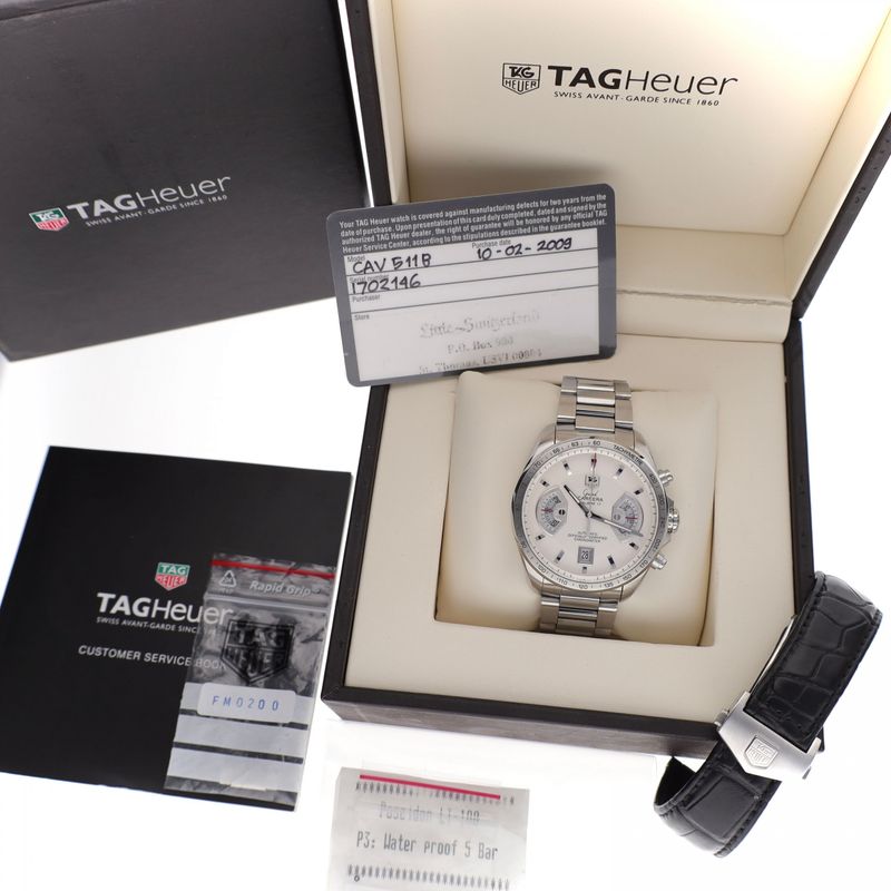 Image 14 of TAG Heuer Grand Carrera 17RS CAV511B; Automatic Men's Watch
