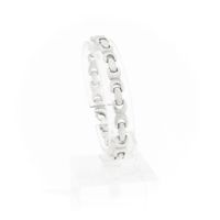 Silver fantasy link bracelet | 19 cm