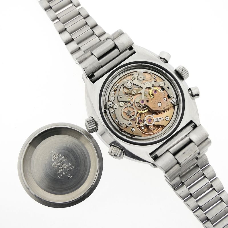 Image 15 of Omega Flightmaster 145.036; Vintage chronograph pilot watch