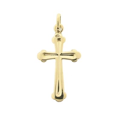 Image 1 of Gold pendant of a cross