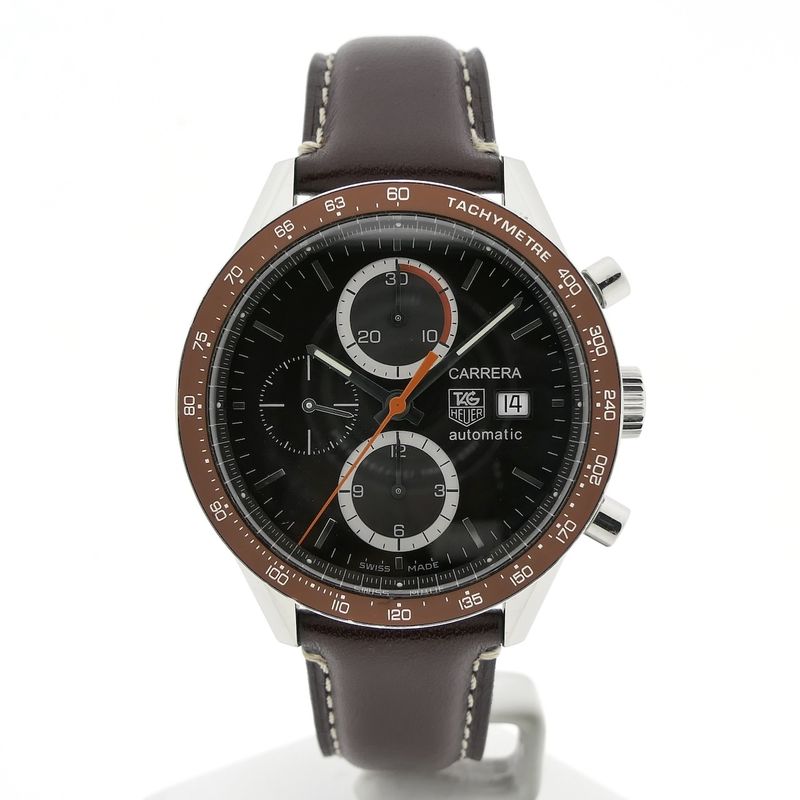 Image 18 of TAG Heuer Carrera 'Juan Manuel Fangio' CV2013-4; Chronograph men's watch
