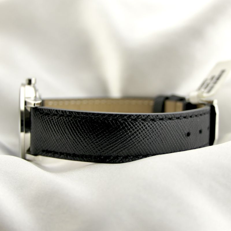 Image 9 of Movado Museum Classic; Steel women's watch with blue 'Mother of Pearl' dial; 0607422