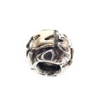 Image 3 of Pandora charm; Silver with gold; Letter N