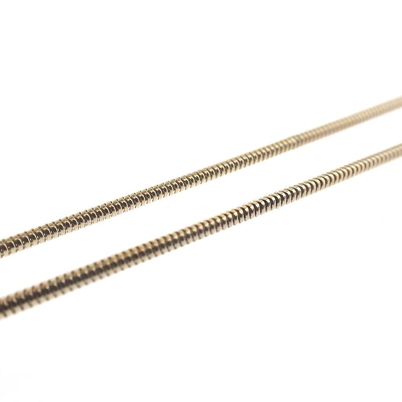 Image 5 of Gold snake link chain | 47.5 cm