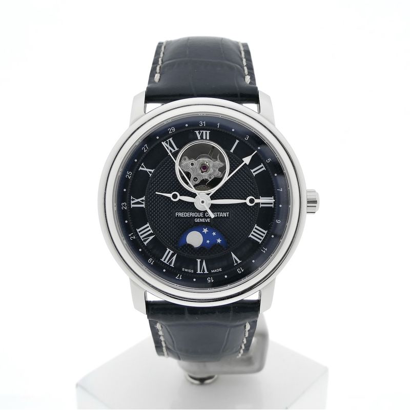 Image 1 of Frederique Constant Classics Moonphase Hearth Beat FC-335MCNW4P26; Automatic men's watch
