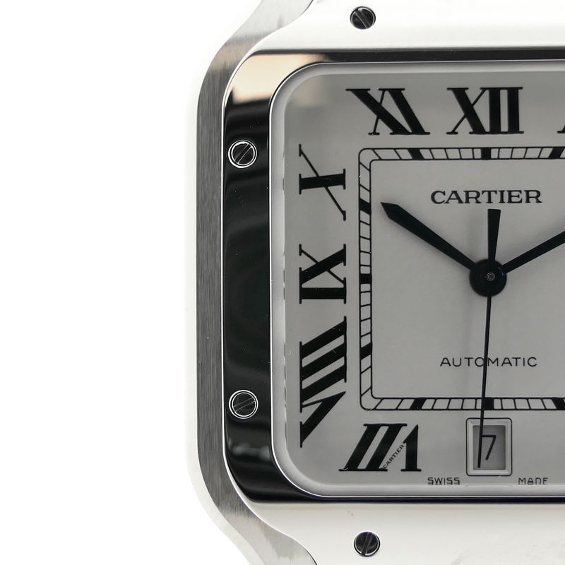 Image 9 of Cartier Santos 'Large' 4072 WSSA0018; Automatic men's watch
