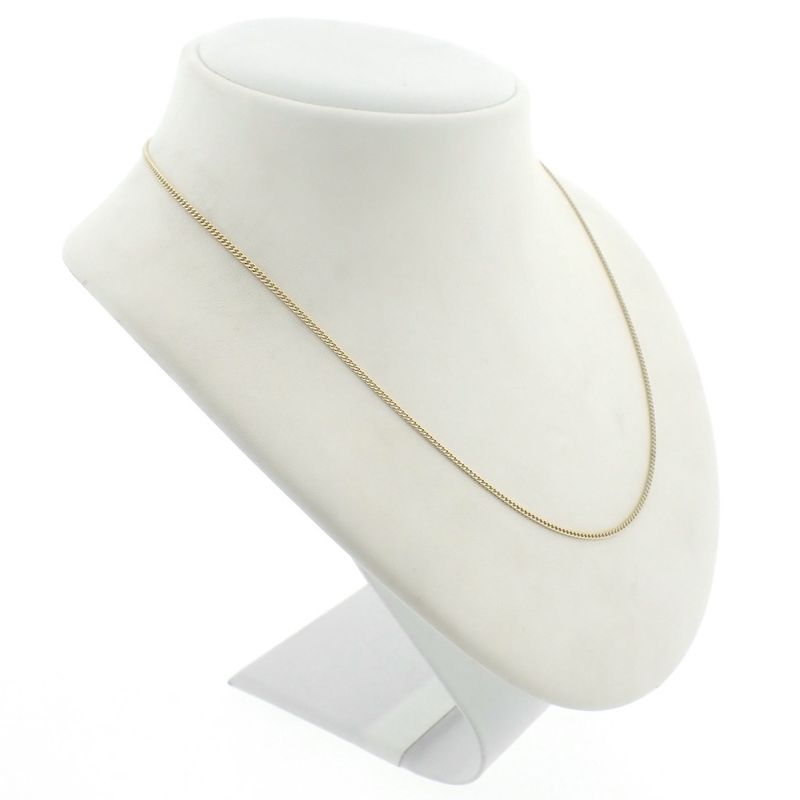 Image 3 of Gold gourmet link necklace | 43 cm