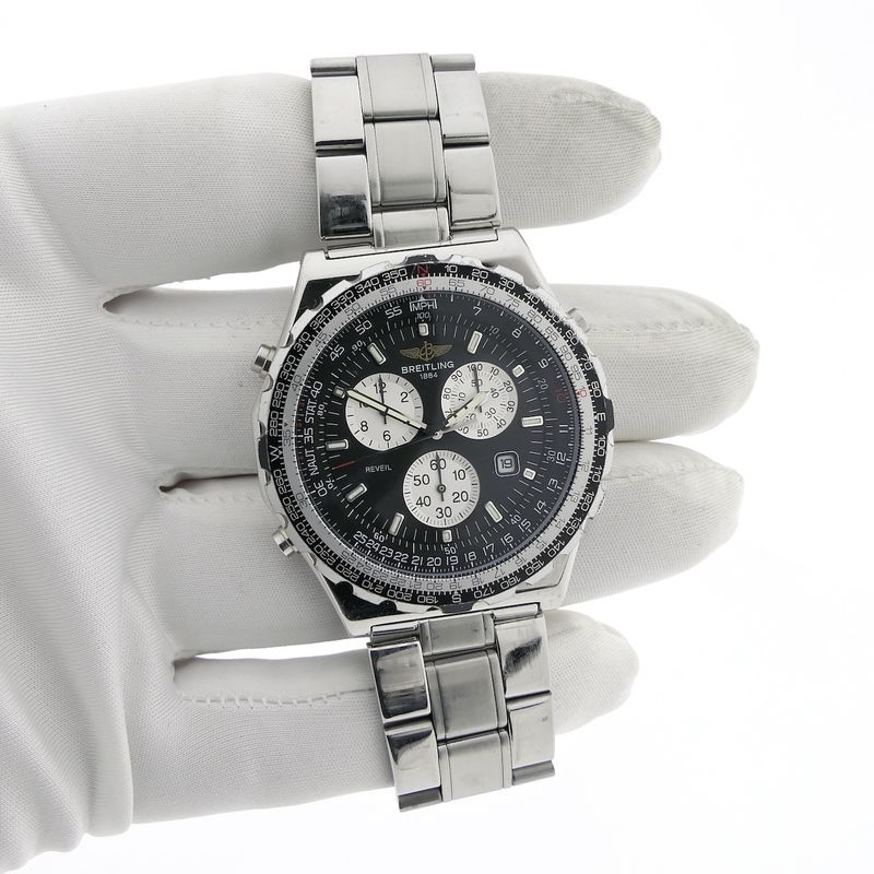 Image 7 of Breitling Jupiter Pilot A59028; Chronograph men's watch