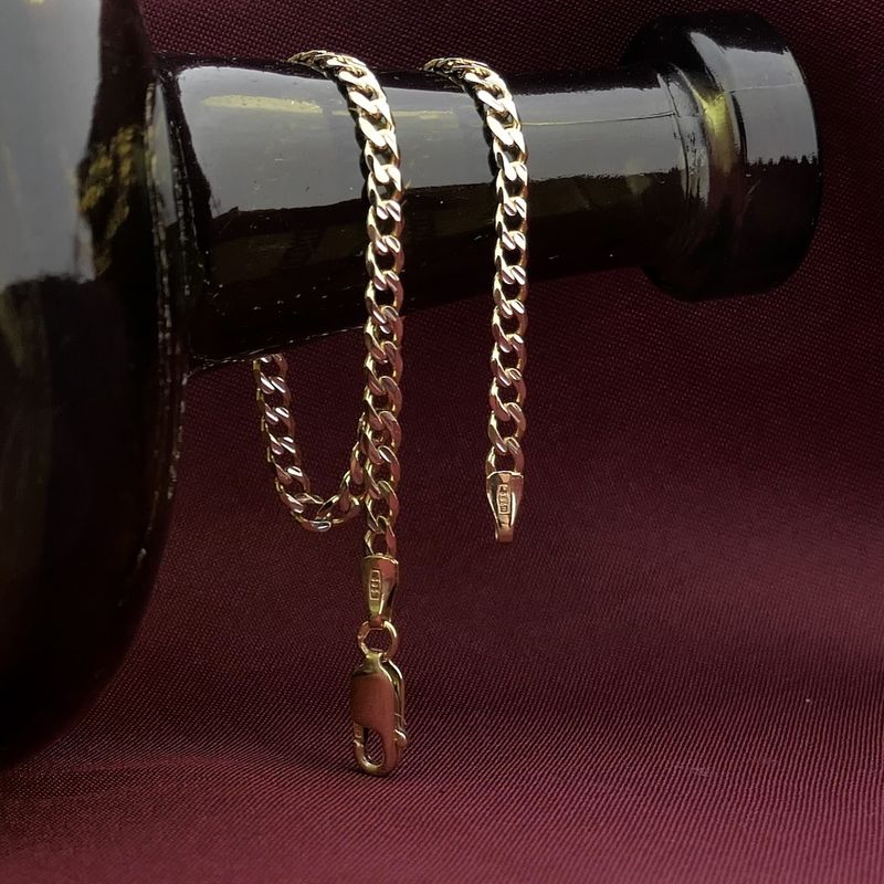 Image 2 of Gold gourmet link bracelet